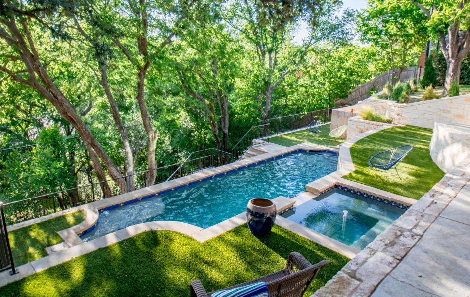 Fort Worth Extreme Hillside Project - Claffey Pools